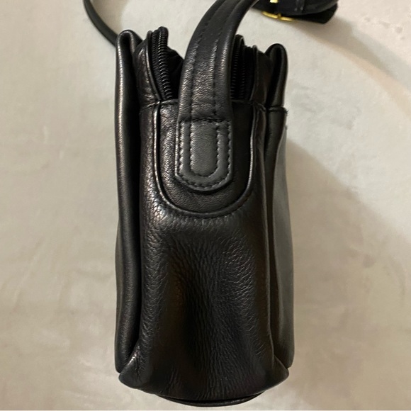 Tignanello black leather handbag - Picture 6 of 9